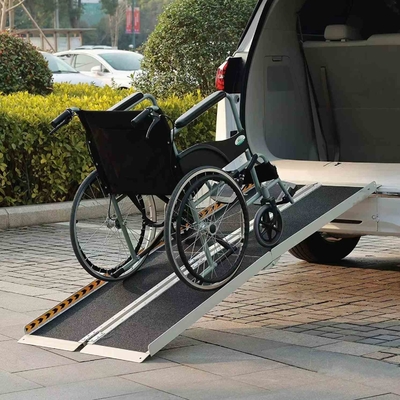 36cm Δυνατό να αναδιπλωθεί φορητό αλουμίνιο κινητικότητα σκούτερ ράμπα για το σπίτι Σκάλα Σκάλα Πύργοι Πεζοδρόμια