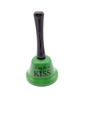 120g Custom Logo Handle Desk Bell Kiss Call Bell Γλυκό πάρτι παιχνιδάκι δαχτυλίδι για το χέρι καμπάνα
