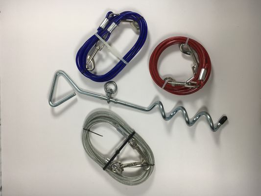 Κουρδιστικό σχοινί για κατοικίδια ζώα Εγκατάσταση σωρός με βούρτσα και 5mmx3m καλωδιακό σχοινί Λιμάνι της Σαγκάης / Ναντζίνγκ