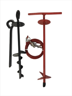 8mx40cm σκυλί παλούκι σπειροειδής γήπεδο βίδα γήπεδο άγκυρα αγκυροβολητήρα για το τραμπολίνο κούνιες γκαζέμπο σκηνή