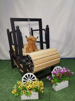 Ξύλινο προσαρμοσμένο λογότυπο Animal Treadmill για σκυλιά κατοικίδια ζώα Aluminum Treadmill Walking Machine