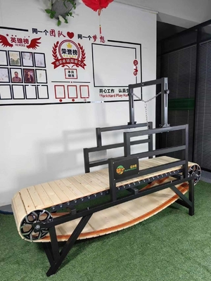 Ξύλινο προσαρμοσμένο λογότυπο Animal Treadmill για σκυλιά κατοικίδια ζώα Aluminum Treadmill Walking Machine