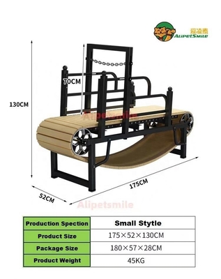 Σκύλοι Προσαρμοσμένο 0,30mm πάχος Logo Slatmill για σκύλο πεζοδρόμιο Pit Bull Walking Machine