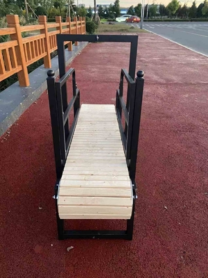 Μεγάλο σκύλο εκπαίδευση πεζοδρόμιο 175cm*52cm*130cm/200cm*58cm*150cm μη κινητήρα Slat Mill
