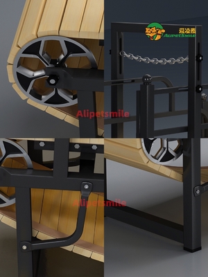 6063/6061/6005/6082/6060 Συσκευές αθλητικού εξοπλισμού σκύλου από κράμα για άσκηση και απώλεια βάρους