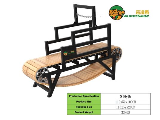 Εξαιρετικά μεγάλος εξοπλισμός ευελιξίας σκύλου Προσαρμοσμένο χρώμα σκυλί τρέξιμο για αδύναμα κατοικίδια ζώα