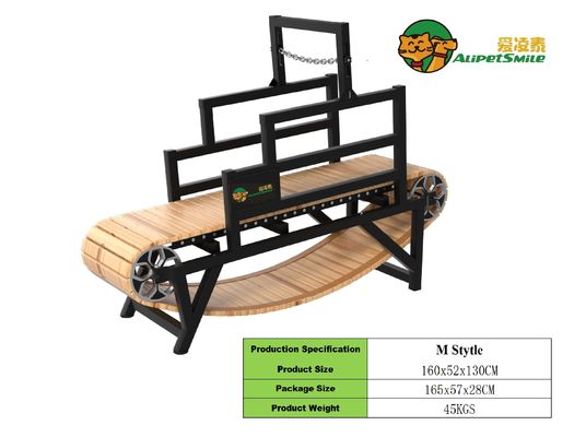 Εξαιρετικά μεγάλος εξοπλισμός ευελιξίας σκύλου Προσαρμοσμένο χρώμα σκυλί τρέξιμο για αδύναμα κατοικίδια ζώα