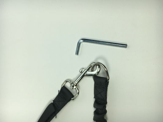 Όλα τα ποδήλατα Εύκολη εγκατάσταση Ποδήλατο σκυλί λουρί Ασφάλεια σκυλί ποδήλατο λουρί Κατάλληλο για μαύρο