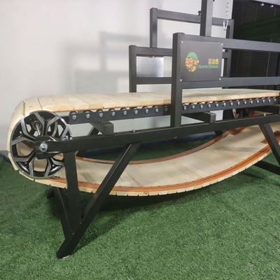Βιώσιμη μηχανή πεζοδρόμιο Custom Logo Metal Steel Slatmill για σκύλους και Pit Bulls