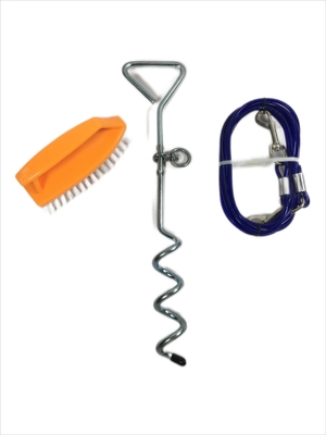 100-150kgs/220-330lbs Δυνατότητα λωρίσματος CE πιστοποιημένο σκυλί παλούκι για υπαίθριο παιχνίδι βαρύ καθήκον