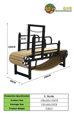 Σύνθετο 6063/6061/6005/6082/6060 Υπόγεια σκυλοτροχιά για την εκπαίδευση μεγάλων σκύλων Pit Bull Pet