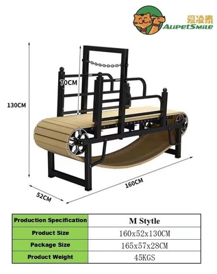Σύνθετο 6063/6061/6005/6082/6060 Υπόγεια σκυλοτροχιά για την εκπαίδευση μεγάλων σκύλων Pit Bull Pet