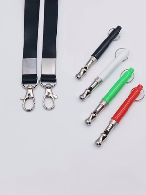 8cm*0.8cm Μικρό μέγεθος σκυλί σκυλί σφυρίχτρα Μεταλλικό υλικό PC για αποτελεσματική επικοινωνία