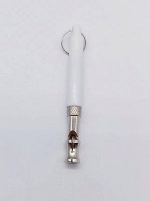 8cm*0.8cm Μικρό μέγεθος σκυλί σκυλί σφυρίχτρα Μεταλλικό υλικό PC για αποτελεσματική επικοινωνία