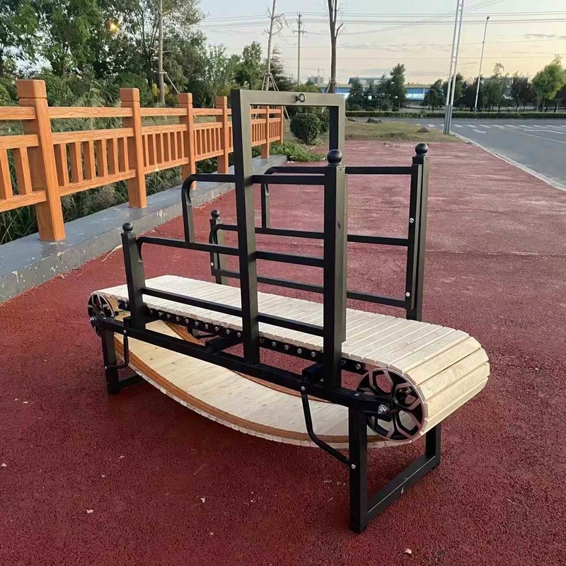 Μεγάλο σκύλο εκπαίδευση πεζοδρόμιο 175cm*52cm*130cm/200cm*58cm*150cm μη κινητήρα Slat Mill