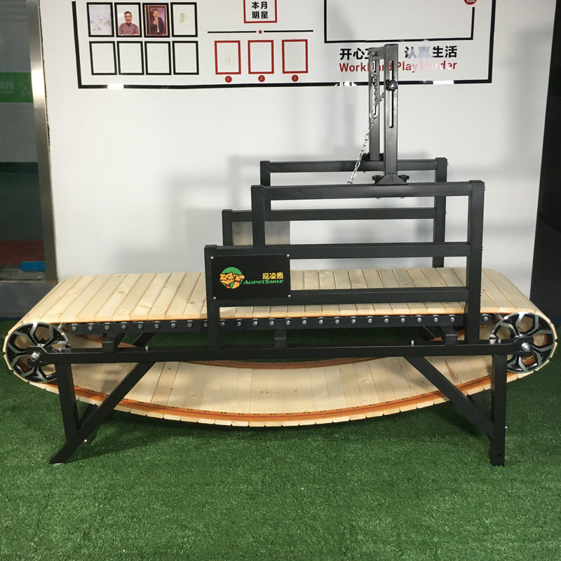 175cm*52cm*130cm/200cm*58cm*150cm Wood Dog Treadmill για άσκηση ευκινησίας και τρέξιμο